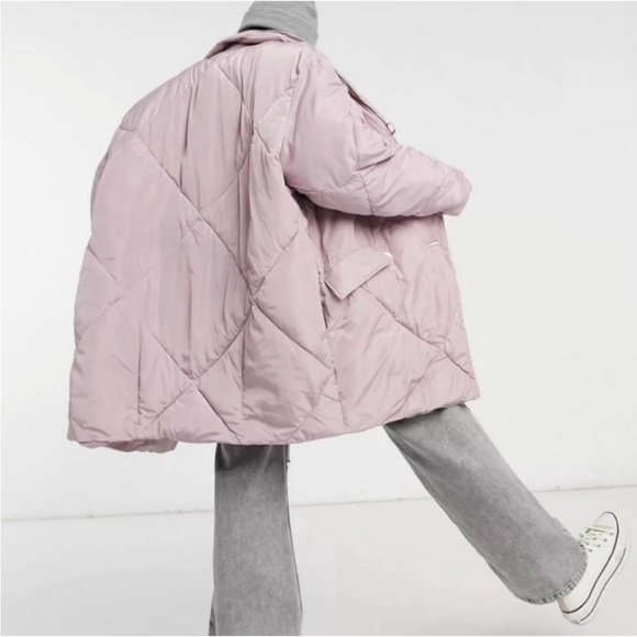 Free People Lilac Puffer Jacket - Picture 4 of 14